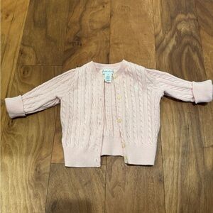 Ralph Lauren Mini-Cable Cotton Cardigan